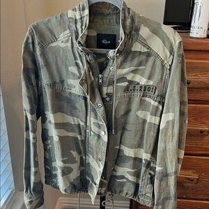 Rails Olive Camo Utility Jacket